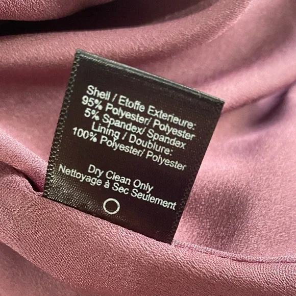 DRESS THE POPULATION Isabelle Orchid Purple Crepe Mermaid Midi Dress XS - Picture 7 of 12